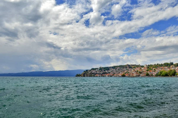 Lago ohrid, Macedonia — Foto de Stock