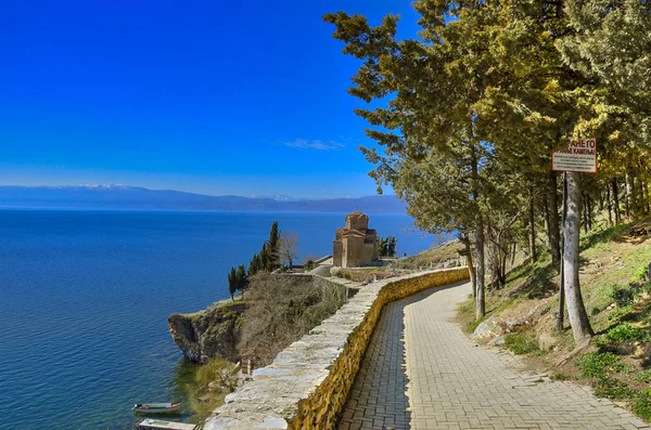 Kaneo, Lago Ohrid, Macedonia — Foto de Stock