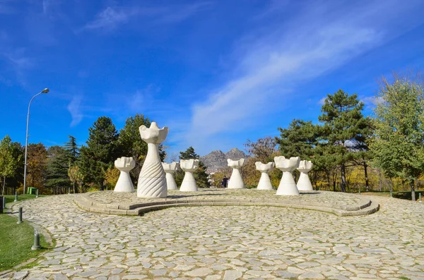 Makedonia - Prilep - WW2-monument – stockfoto