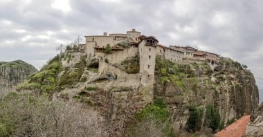 UNESCO Dünya Mirası - Meteora manastırları Yunanistan - 