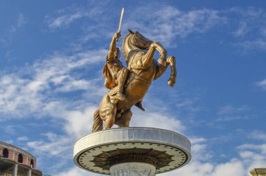 Skopje, Makedonya - Büyük İskender 