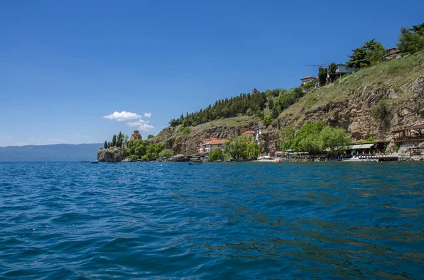 Ohrid Macedonia Lago Ohrid Kaneo — Foto de Stock