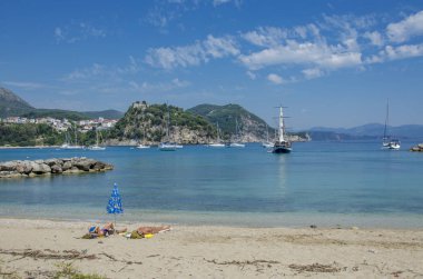 Valtos Plajı - İyon Denizi - Parga, Preveza, Epirus, Yunanistan