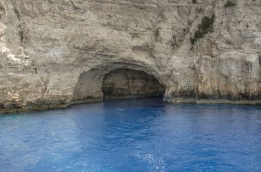 Ortholithos Mağarası, Paxos, İyon Denizi, Yunanistan