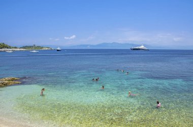 Gaios - Beach - Paxos Adası - İyon Denizi - Yunanistan