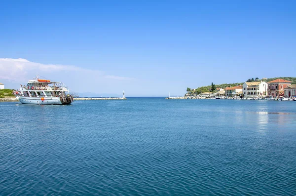 Puerto de Gaios - Isla de Paxos - Grecia — Foto de Stock