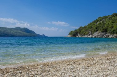Agios Giannakis beach - Parga, Preveza, Epirus, Yunanistan