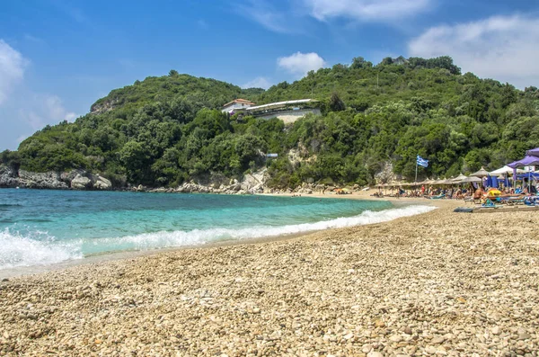 Sarakiniko Beach - Parga, Preveza, Epirus, Yunanistan