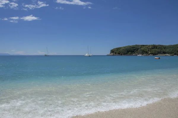 Playa Valtos Parga Preveza Epiro Grecia —  Fotos de Stock