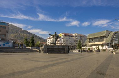 Strumica, Makedonya - Goce Delchev anıtı