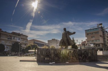 Strumica, Makedonya - Goce Delchev anıtı