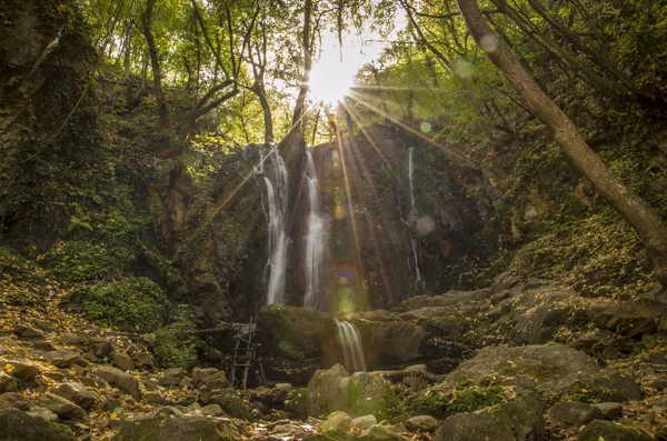 Водоспад колешіно поблизу Бреніка, Македонія — стокове фото