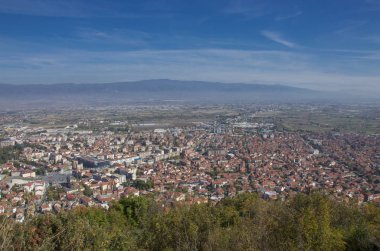 Ustrumca, Makedonya - panorama kale üzerinden