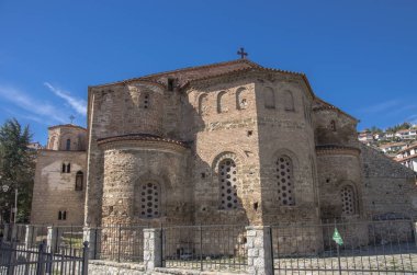 Ohrid, Makedonya - St Sophia - eski Bizans Kilisesi