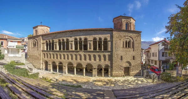 Oude Byzantijnse Kerk Sophia Ohrid Macedonië — Stockfoto