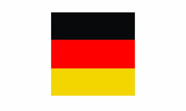 Piktogram - Almanya bayrağı daire düz tasarım - nesne, simge, simge