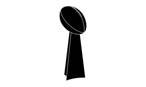 Pictogram - American Football League Trophy — Stock Photo, Image