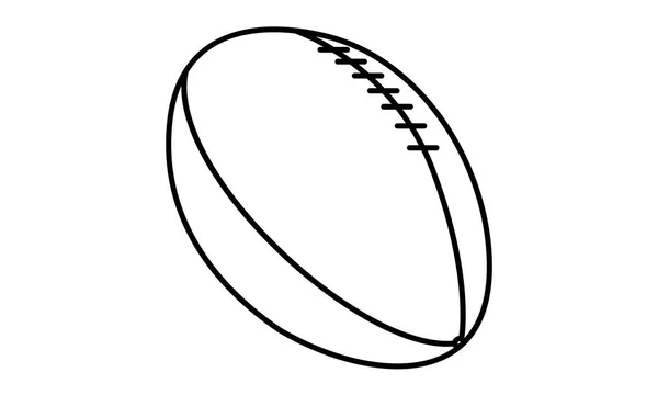 Pictogram - American Football — Stock Photo, Image