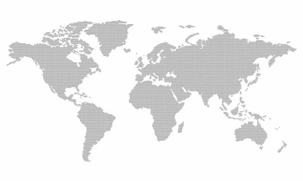 Pictograma - Mapa del mundo, Línea, Carrera, Salpicadura, fino - Objeto, Icono, Símbolo — Foto de Stock