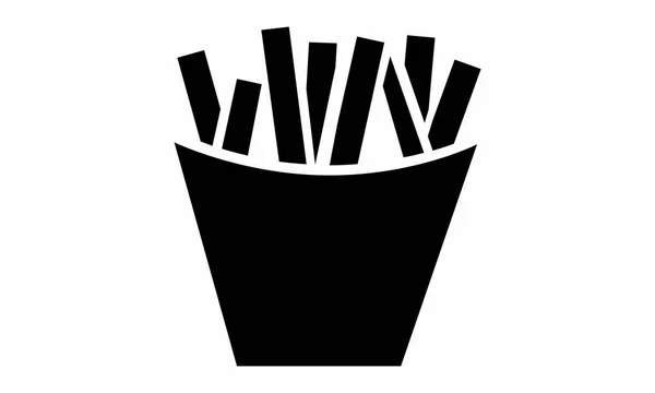 Piktogram - patates kızartması, patates - nesne, simge, sembol