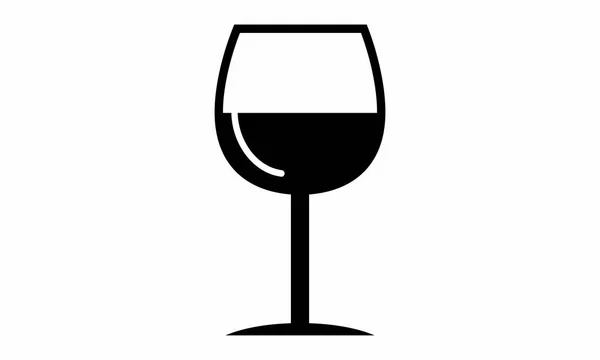 Piktogram - sklenice na víno, červené víno, - objektu, ikona, Symbol — Stock fotografie