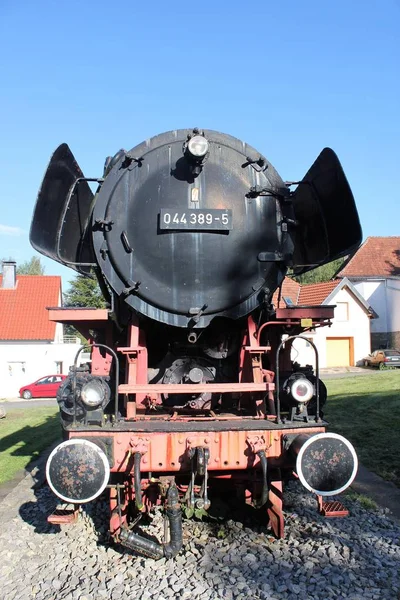 Vecchia locomotiva a vapore costruita nel 1941 — Foto Stock