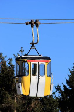 cable car to bocksberg in hahnenklee, harz mountains