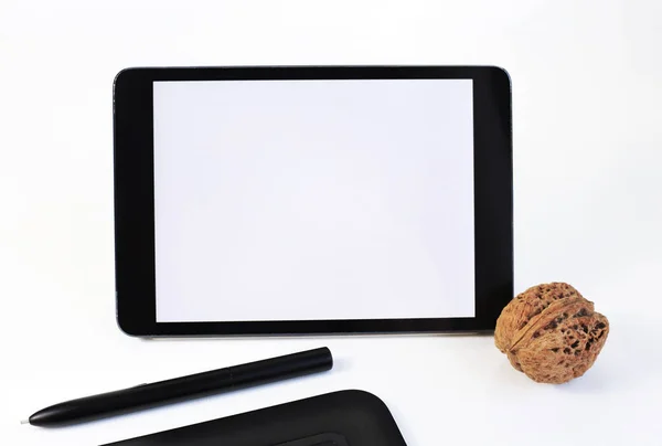 Mini tablet. İş adamları için bir araç. Sadelik ve mükemmellik.