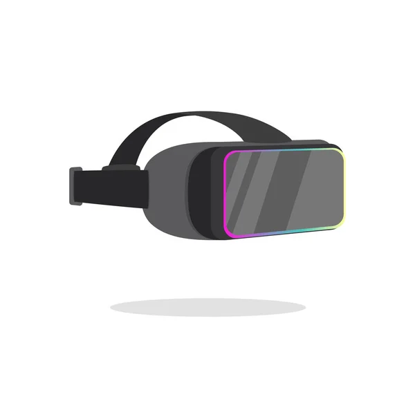 Occhiali Vettoriale Icona Dispositivo Realtà Virtuale — Vettoriale Stock