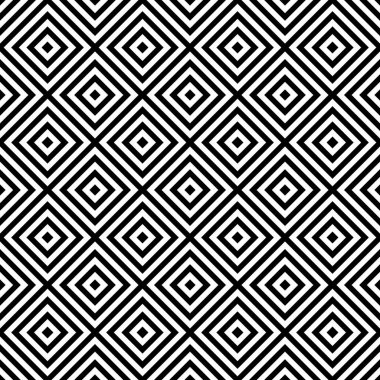 Soyut Mozaik. Dikişsiz desen vektör geometrik şekiller. Aksaklık illüstrasyon