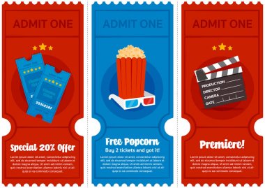 Sinema bilet el ilanı Set