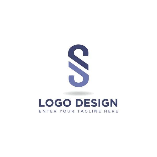 Letra Logo Diseño Vector — Vector de stock