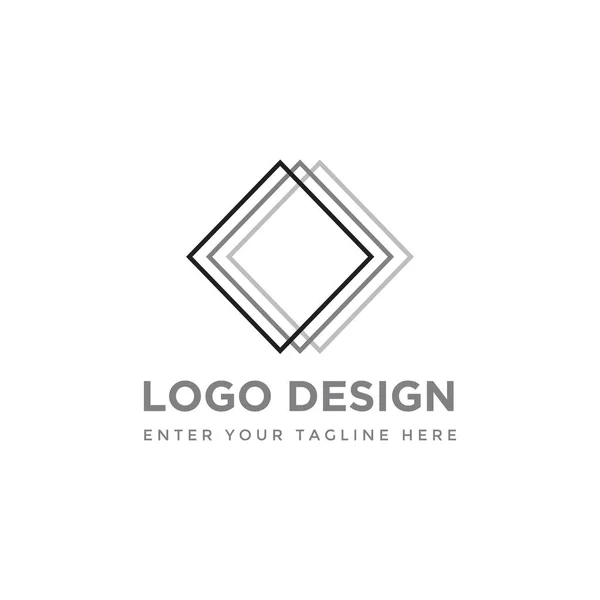 Vetor Design Logotipo Negócios — Vetor de Stock