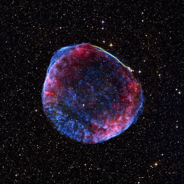 Hubble yıldızları ve gökyüzündeki havai fişekleri görüyor. Bu görüntünün unsurları Nasa tarafından desteklenmektedir