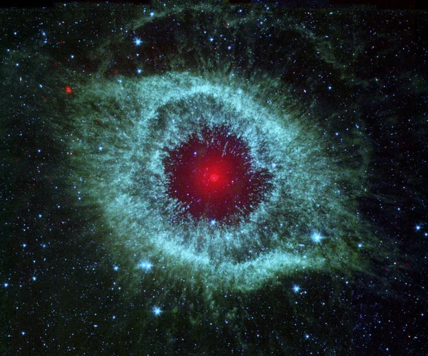 Imagen Una Nebulosa Tomada Con Telescopio Nasa Elementos Esta Imagen — Foto de Stock