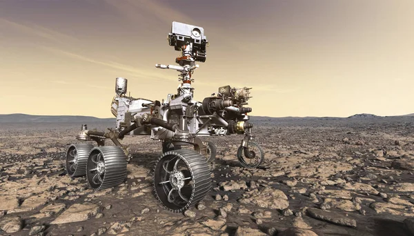 Nasa Mars 2020 Rover Artist Concept Nov 17Th 2017 Elements — Stock Photo, Image