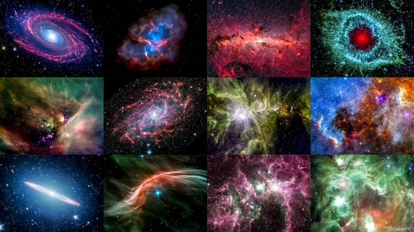 Telescópio Espacial Spitzer Celebrou Seu Décimo Segundo Aniversário Com Novo — Fotografia de Stock