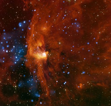 Rcw 108, Samanyolu Galaksisi 'nde, Dünya' dan yaklaşık 4,000 ışık yılı uzaklıkta bulunan bir bölge. Bu görüntünün unsurları Nasa tarafından desteklenmektedir