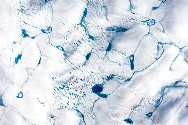 Early Melt Greenland Ice Sheet Éléments Cette Image Fournis Par — Photo