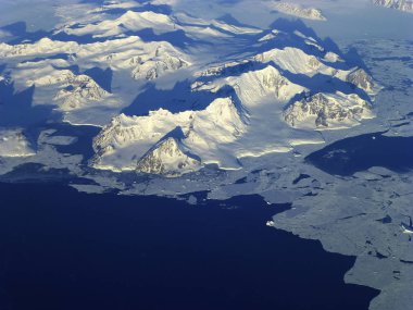 Buz Irmağı Vakfı 'ndan 28 Ekim' de Icebridge # 39; uçuşu sırasında Kuzey Antarktika Yarımadası 'nın görüntüsü Nasa tarafından desteklenmektedir.