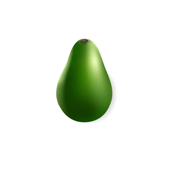 Avocado Fruit Logo Ontwerp Vector — Stockvector