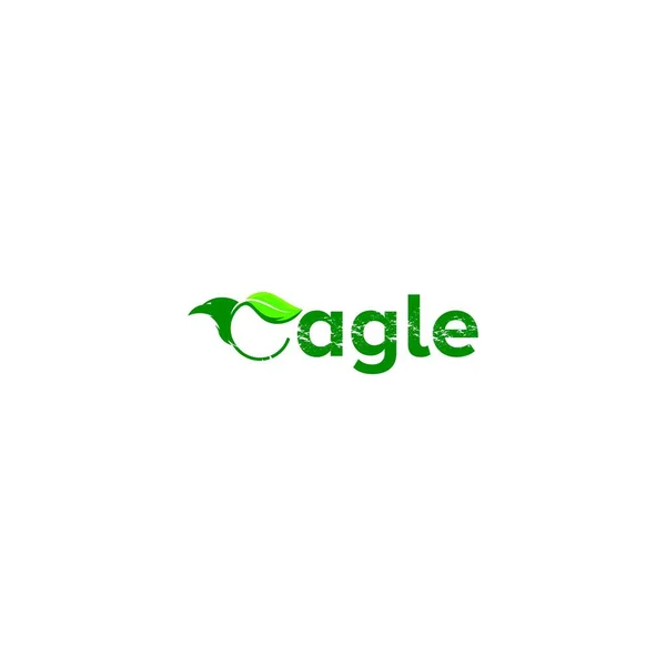 Natur Adler Business Logo Design Vektor Vorlage — Stockvektor