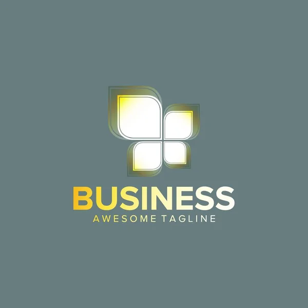 Natuur Ramen Business Logo Ontwerp Vector Template — Stockvector