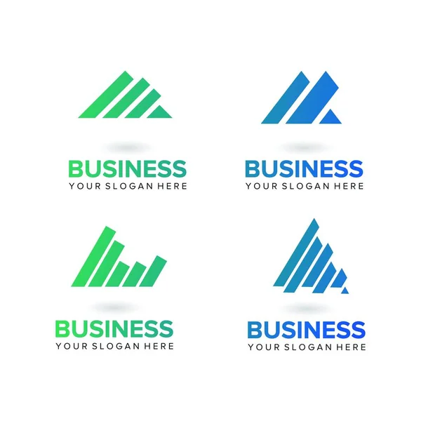 Business Finance Business Logo Design Vektorvorlage — Stockvektor