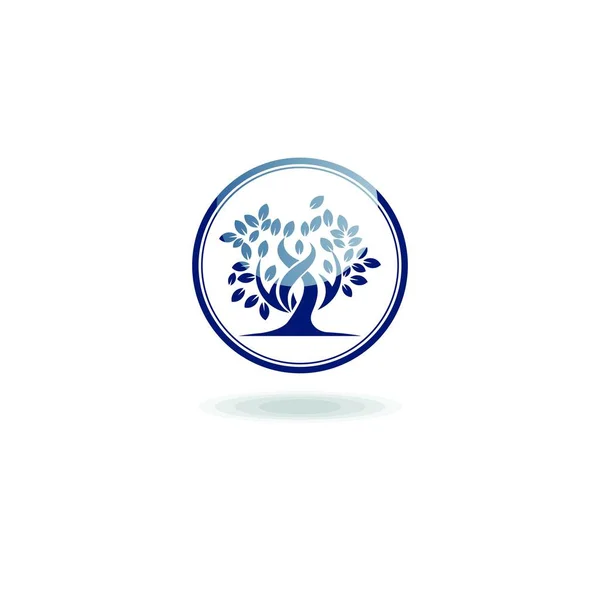 Arbre Nature Entreprise Logo Conception Vectoriel Modèle — Image vectorielle