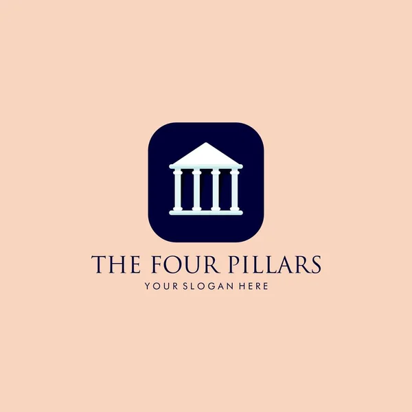 32 Four pillars illustration Vector Images, Four pillars illustration Illustrations Depositphotos