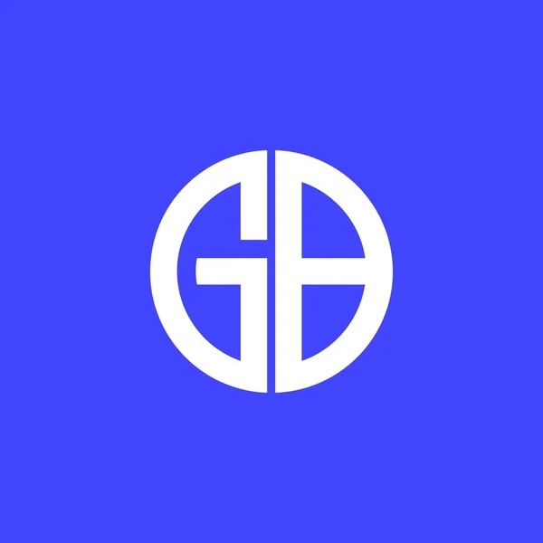 Litera Biznes Logo Design Wektor Szablon — Wektor stockowy