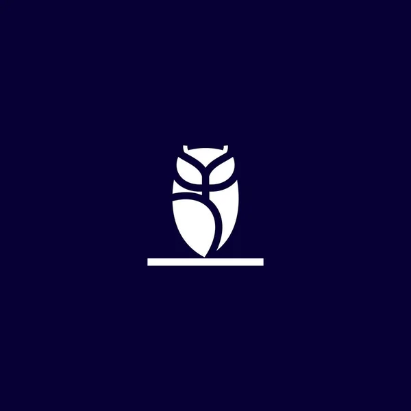 Abstrakt Eule Geschäft Tier Tierwelt Vogel Logo Design Vektor Vorlage — Stockvektor