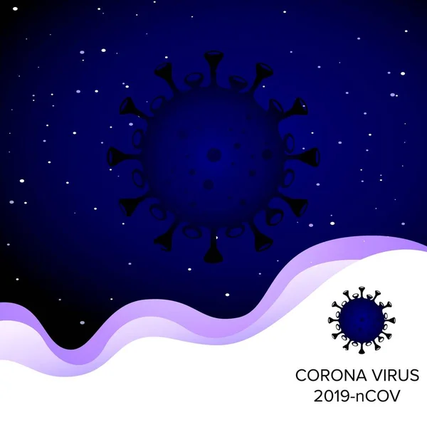 Corona Virus Covid19 企业标志设计向量模板 — 图库矢量图片