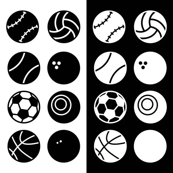 Serie Palla Business Logo Modello Vettoriale Progettazione — Vettoriale Stock
